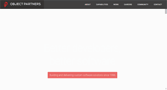 Desktop Screenshot of objectpartners.com